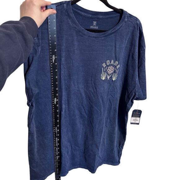 NWT- Roark- Blue Artifacts Of Adventure Premium Tee Graphic Men's Shirt, XL - Picture 7 of 8